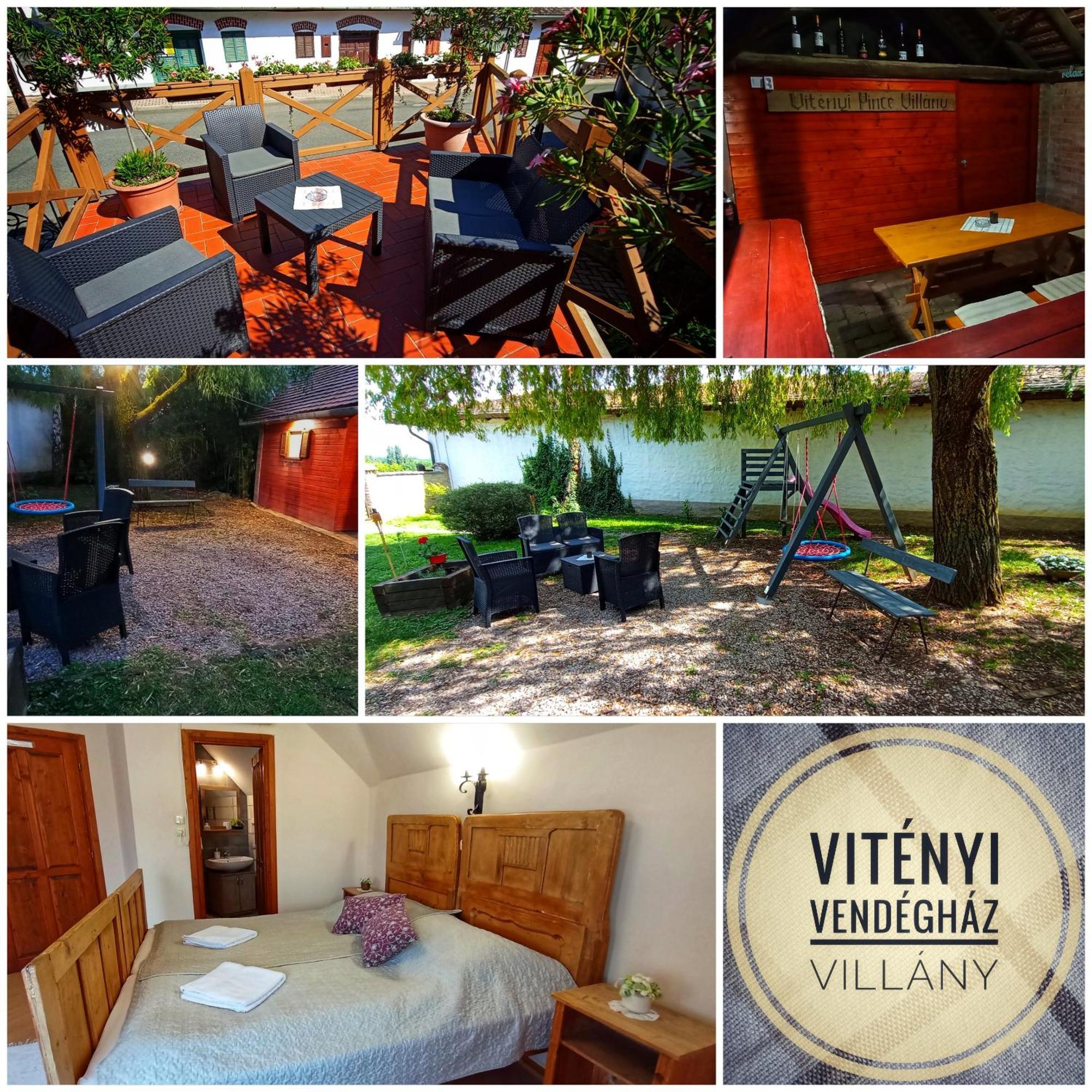 Vitenyi Pince Vendeghaz Villány Zewnętrze zdjęcie